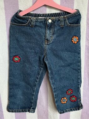 Y2K Girls Denim Pants
